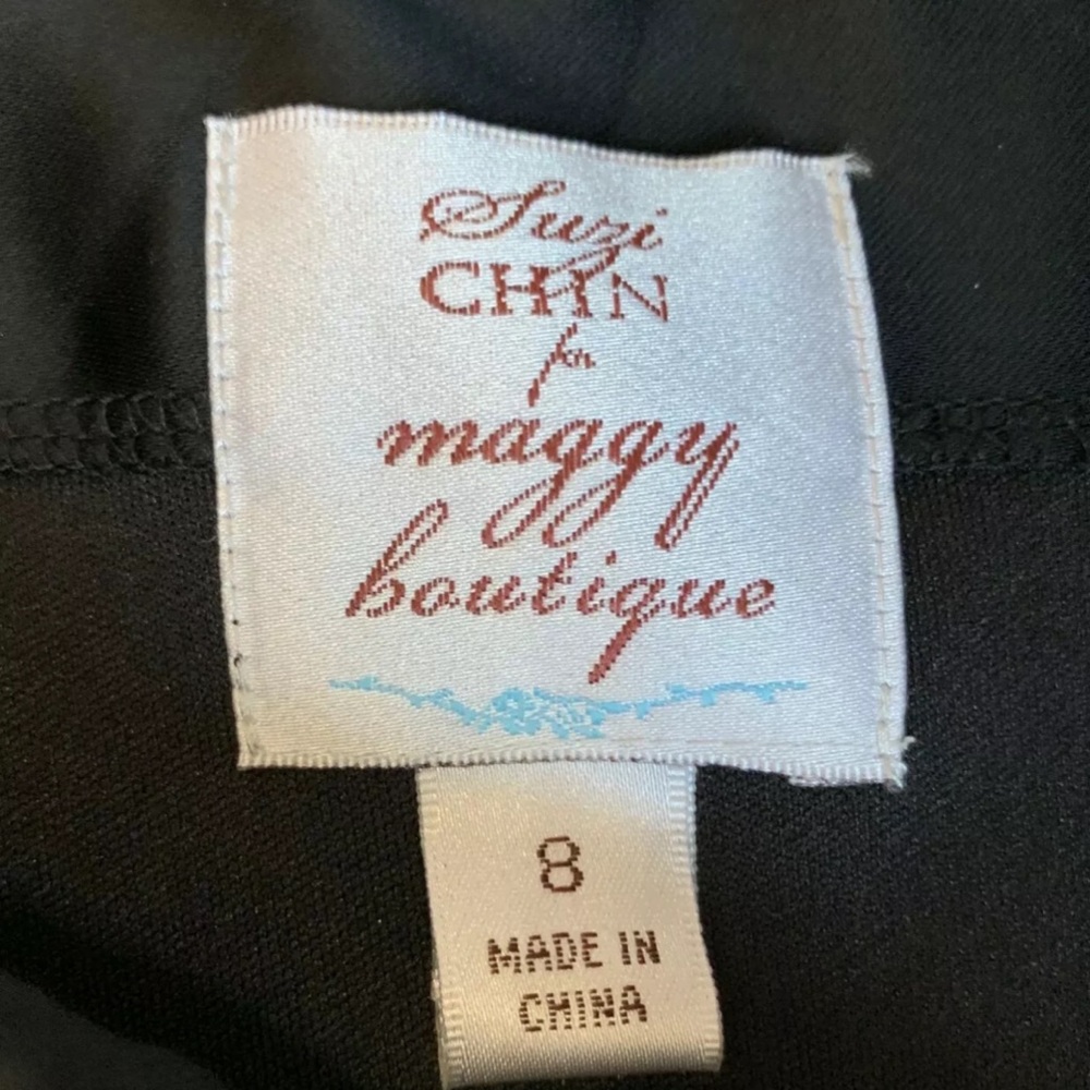 SUZI CHIN MAGGY BOUTIQUE Ruched Cocktail Dress - Picture 4 of 4